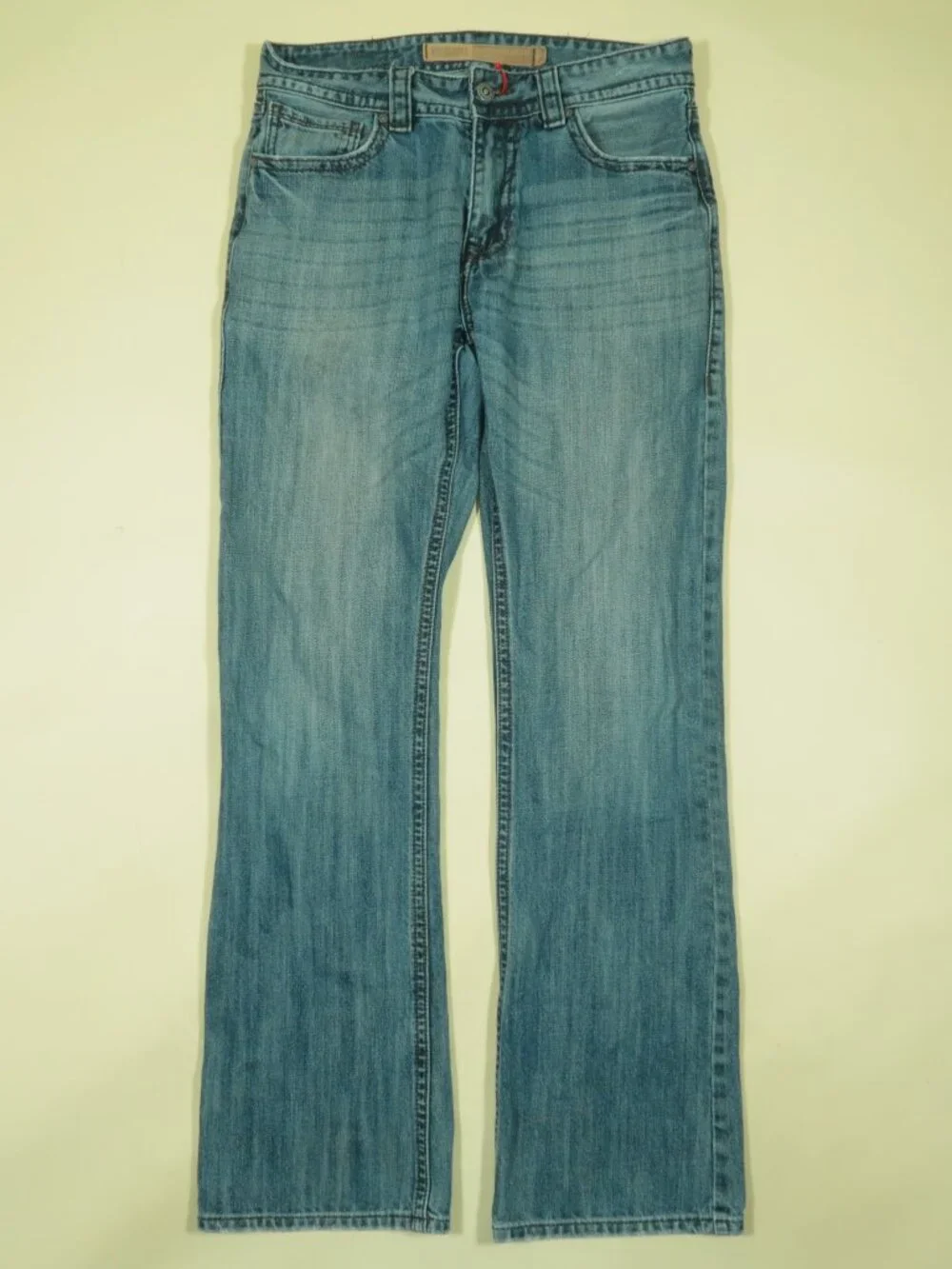 Rock And Roll Double Barrel Boot Cut Jeans Mens 33 Western Denim